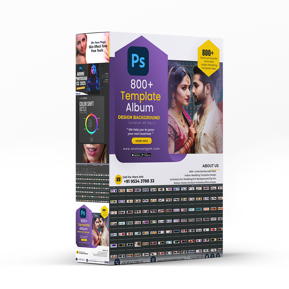 Album PSD Bundle Premium Collection | Photoshop Background | 800+ MEGA Pack